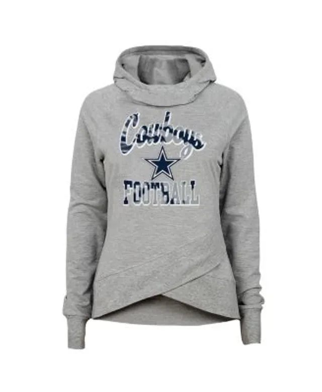 Toronto Maple Leafs Girls Youth Let's Get Loud Pullover Hoodie - Heathered  Gray/Blue