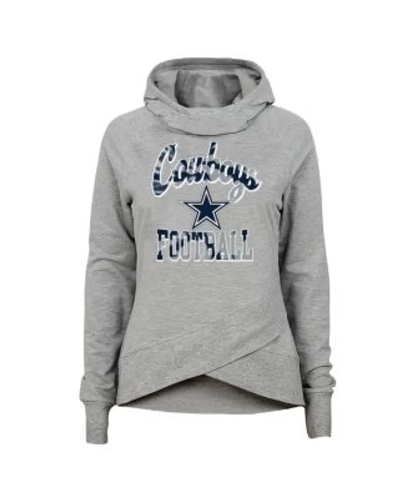 Chicago Cubs Girls Youth America's Team Raglan Pullover Hoodie