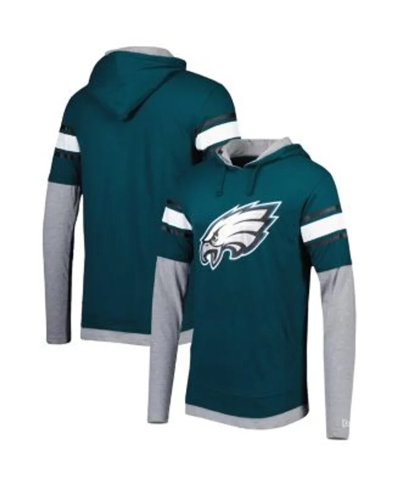 Philadelphia Eagles Starter Logo Extreme Full-Zip Hoodie - Midnight  Green/Black