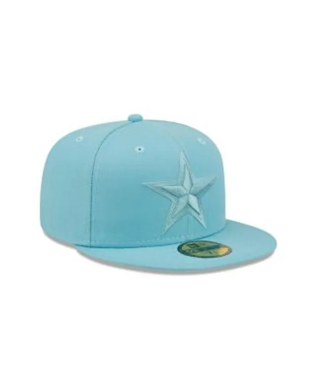 Men's New Era Light Blue Dallas Cowboys Color Pack Brights 59FIFTY Fitted  Hat