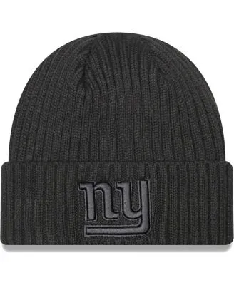 Men's New Era Brown New York Giants Core Classic Cuffed Knit Hat