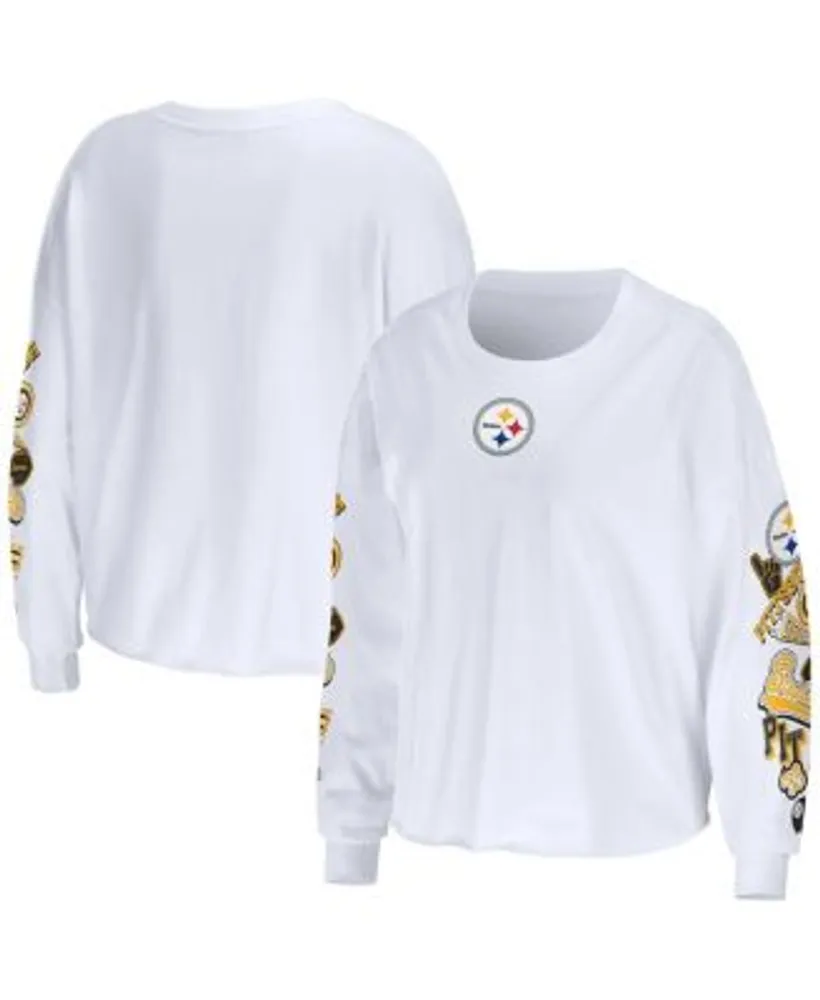 Women's Oversized Boyfriend Pittsburgh Steelers Graphic Tee