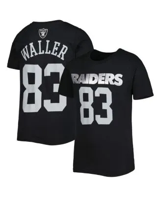 Josh Jacobs Las Vegas Raiders Youth Mainliner Player Name & Number Long  Sleeve T-Shirt - Black