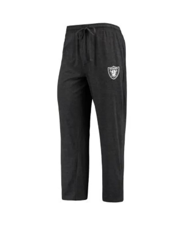 Concepts Sport Men's Black, Silver Las Vegas Raiders Meter Long Sleeve  T-shirt and Pants Sleep Set