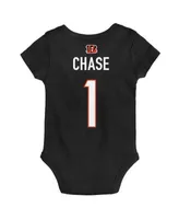 Outerstuff Kids' Youth Ja'marr Chase Black Cincinnati Bengals