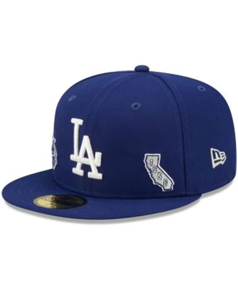 Men's New Era Royal Los Angeles Rams Multi 59FIFTY Fitted Hat