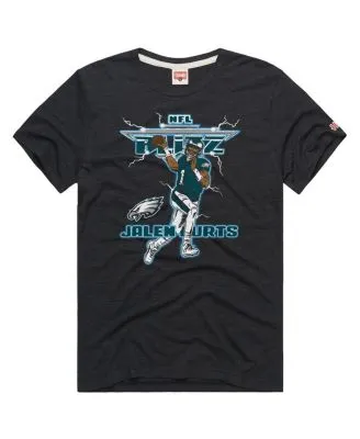 Men's Nike Black Philadelphia Eagles Super Bowl LVII Team Logo Lockup T-Shirt Size: Large