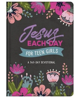 Jesus Each Day for Teen Girls: A 365-Day Devotional by Barbour Publishing