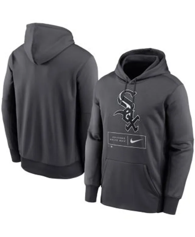 Nike Women's Black Chicago White Sox Authentic Collection Pregame  Performance Pullover Hoodie