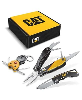 3 Piece 12-in-1 Multi-Tool, Knife, and Multi-Tool Key Chain Box Set