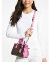 Michael Kors Signature Marilyn Small Satchel - Macy's