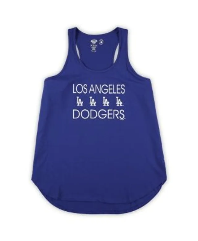 Concepts Sport Women's Royal Los Angeles Dodgers Plus Size Jersey Tank Top  and Pants Sleep Set - Macy's