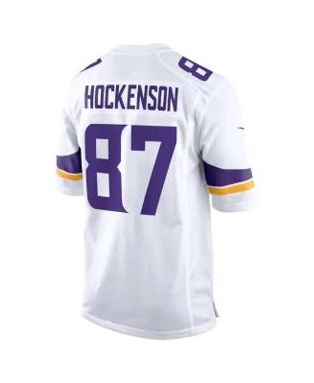 Men's Nike T.J. Hockenson Purple Minnesota Vikings Classic Player Game  Jersey