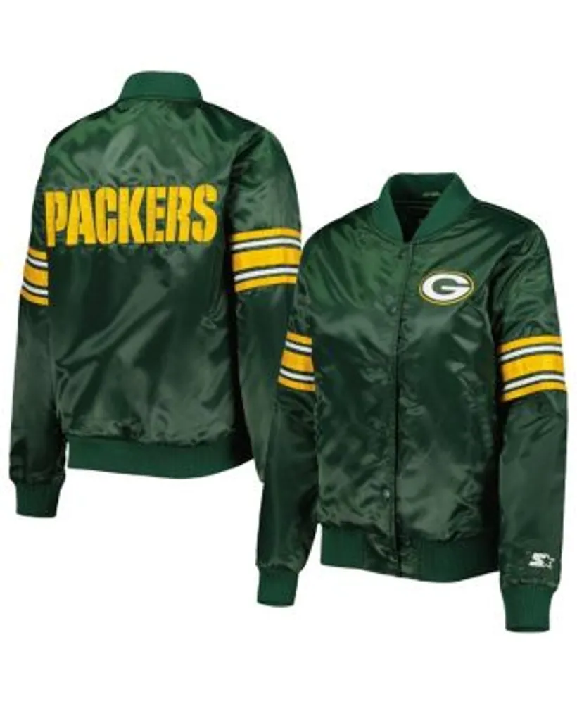 NFL Green Bay Packers 4 Time Super Bowl Champions Varsity Lined Jacket by  GIII