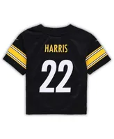 Nike Infant Nike Najee Harris Black Pittsburgh Steelers Player Game Jersey