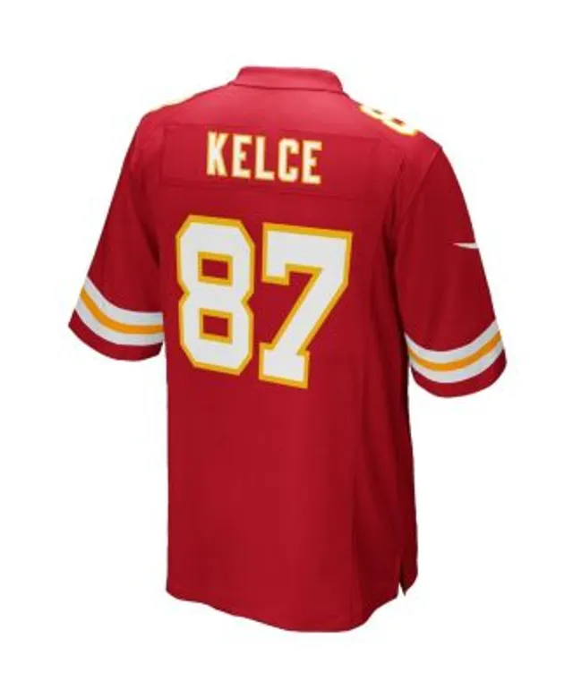 Nike Kansas City Chiefs Travis Kelce Men's Red Color Rush Limited