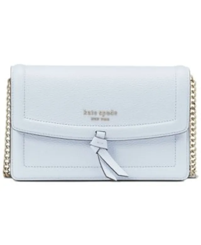 Kate Spade - Light Gray Textured Leather Cameron Convertible