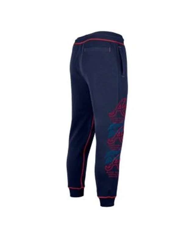 Men's New Era Black Atlanta Braves Camo Jogger Pants