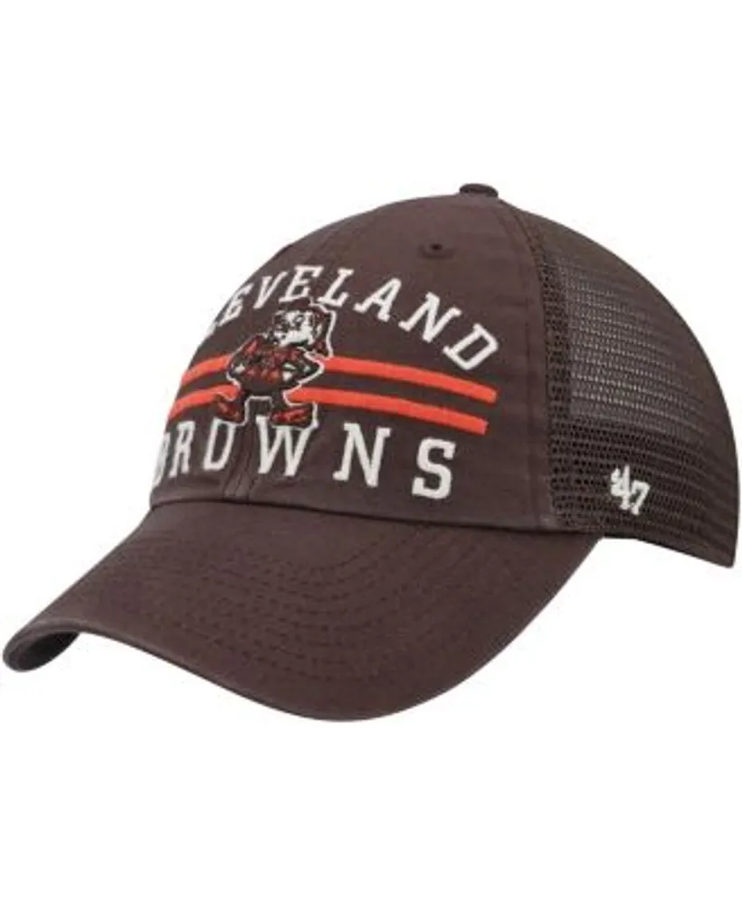 47 Brand Men's Brown Cleveland Browns Legacy Highpoint Trucker