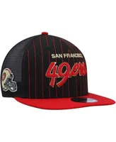 Men's New Era Scarlet San Francisco 49ers Basic 9FIFTY Adjustable Snapback  Hat