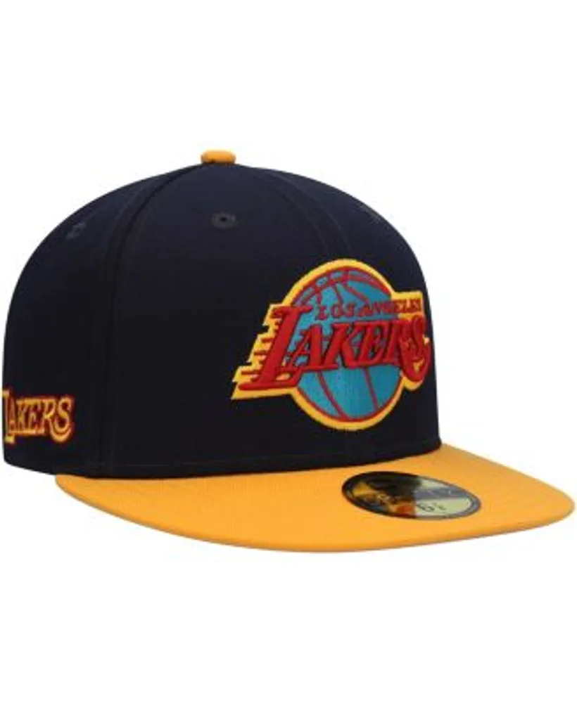 Men's New Era Yellow Los Angeles Lakers Color Pack 59FIFTY