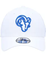 New Era Men's White Los Angeles Rams Team Out 39Thirty Flex Hat