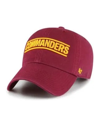 Men's New Era Burgundy Washington Commanders Script Logo Golfer 9FIFTY  Snapback Hat