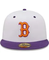 New Era Men's White, Purple Boston Red Sox 1999 Mlb All-Star Game Grape  Lolli 59Fifty Fitted Hat