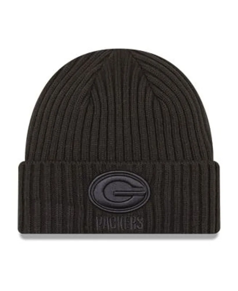 Men's Green Bay Packers New Era Gray Core Classic Cuffed Knit Hat