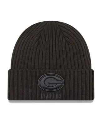 New Era Youth Boys Green Green Bay Packers Identity Cuffed Knit Hat