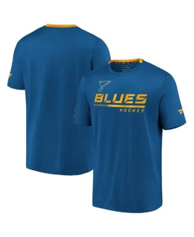Men's Fanatics Branded Navy St. Louis Blues Authentic Pro Primary Long  Sleeve T-Shirt