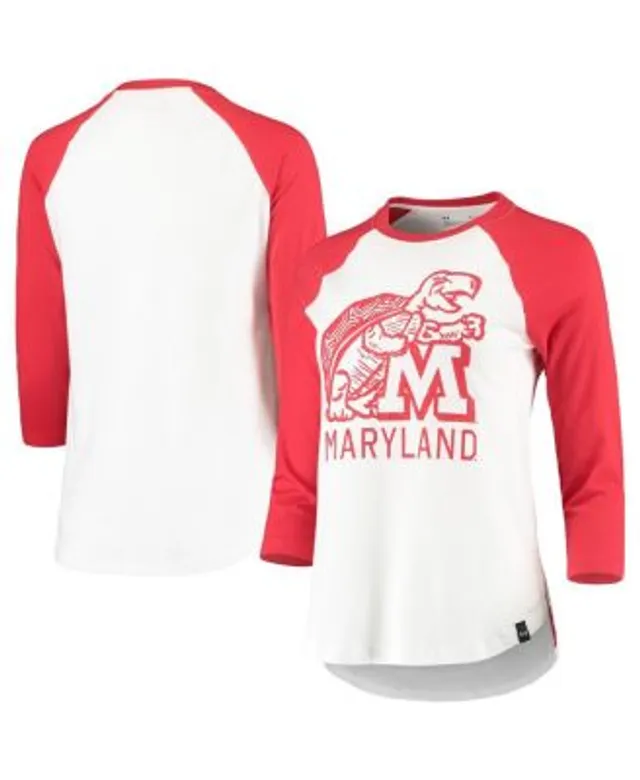 Cincinnati Reds Women's Plus Size Colorblock T-Shirt - Red/Heather Gray
