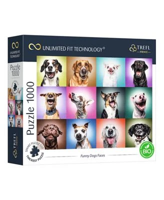 Prime 1000 Piece Puzzle- Funny Dogs Faces