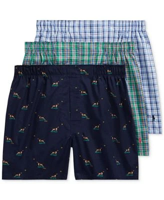 Men's Classic-Fit Boxers, 3-Pack