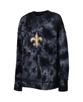 Youth Black New Orleans Saints Team Tie-Dye T-Shirt