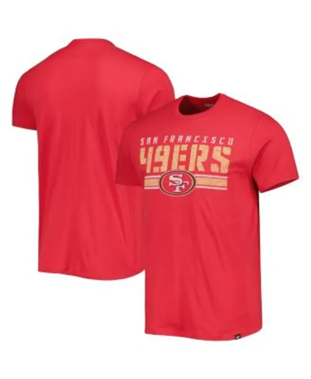 Men's Nike Heathered Gray San Francisco 49ers Primary Logo T-Shirt