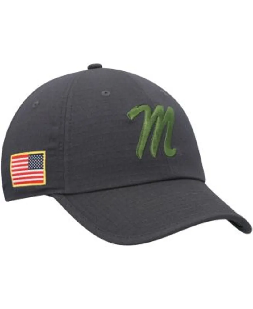 Men's Nike Navy Ole Miss Rebels Heritage86 Logo Performance Adjustable Hat