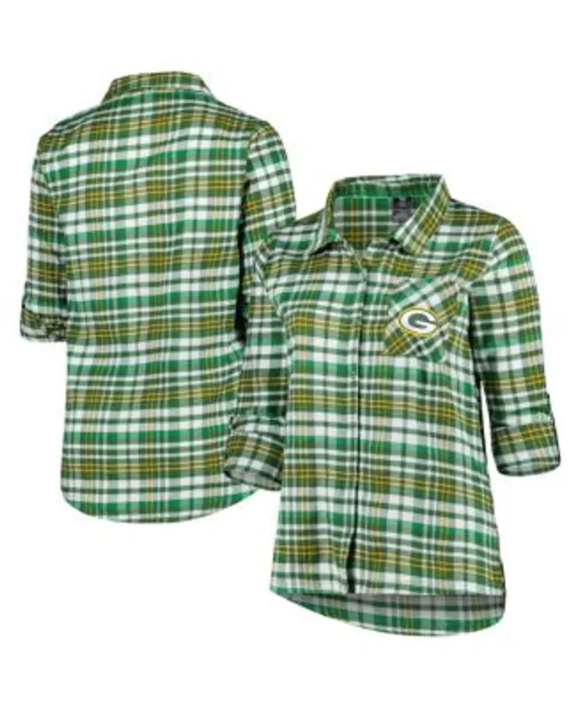 Green Bay Packers Flannel, Packers Women's shirt, Packers Women's Flannel