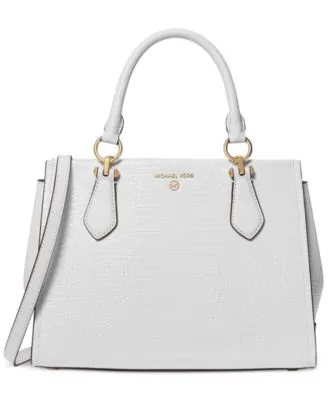 Lauren Ralph Lauren Saffiano Leather Satchel - Macy's