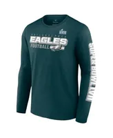 Men's Fanatics Branded Midnight Green Philadelphia Eagles Primary Team Logo  T-Shirt 