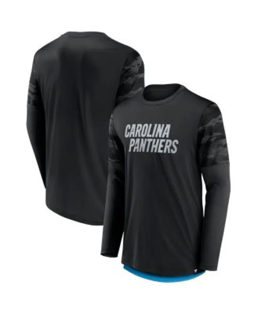 Men's Fanatics Branded Black/Blue Carolina Panthers Player Pack T-Shirt  Combo Set