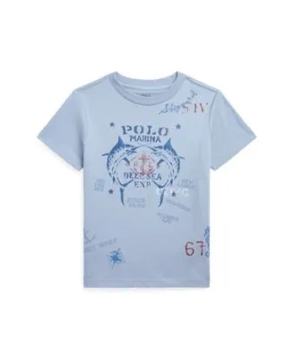 Little and Toddler Boys Polo Marina Cotton Jersey T-shirt