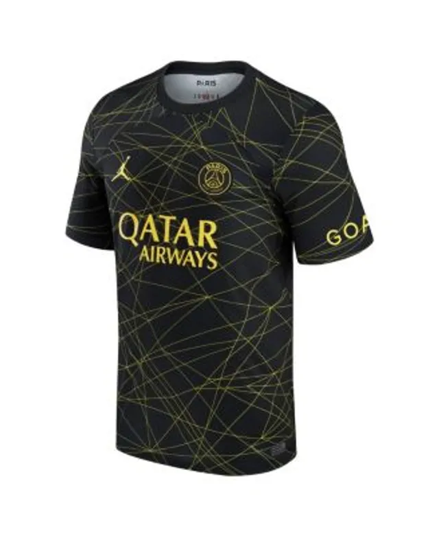 Men's Nike Lionel Messi Black Paris Saint-Germain 2022/23 Away Breathe Stadium Replica Player Jersey Size: Medium