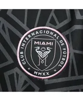 Men's Inter Miami CF adidas Black/White Goalkeeper Jersey