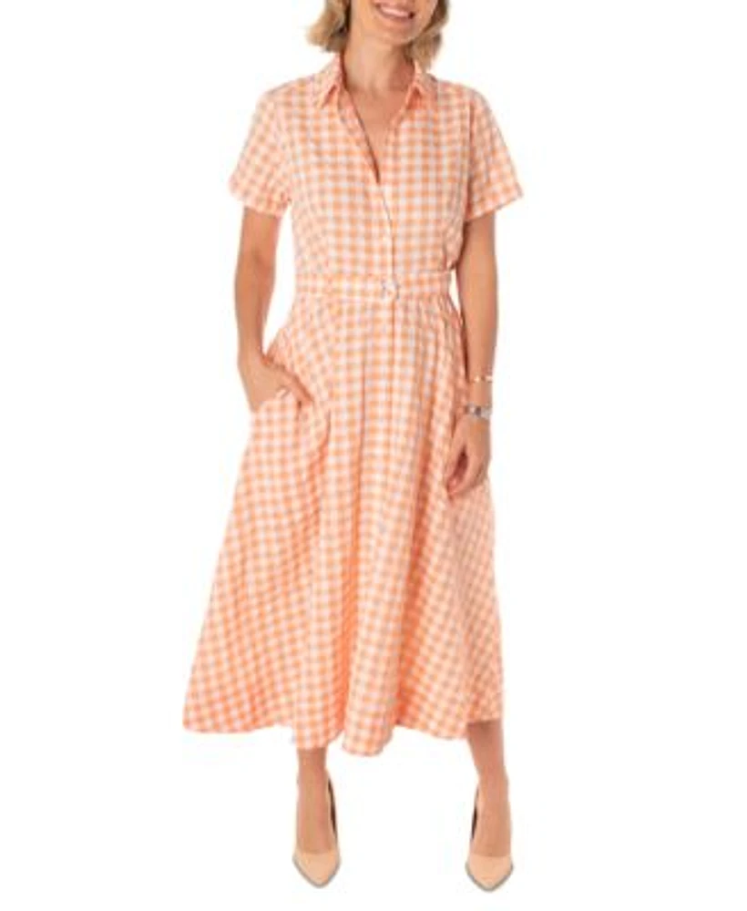 macys gingham dress