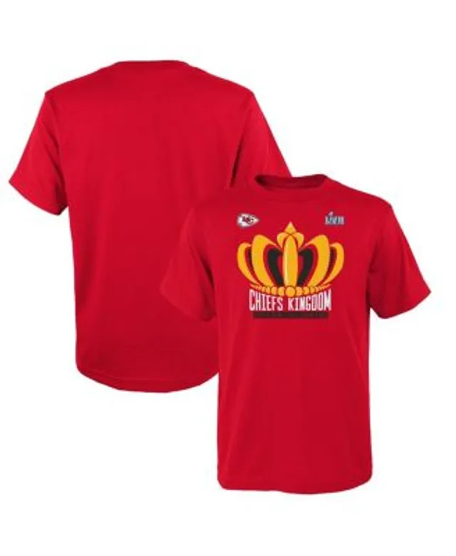 Kansas City Chiefs Super Bowl LVII Champions Shield Tie-Dye T