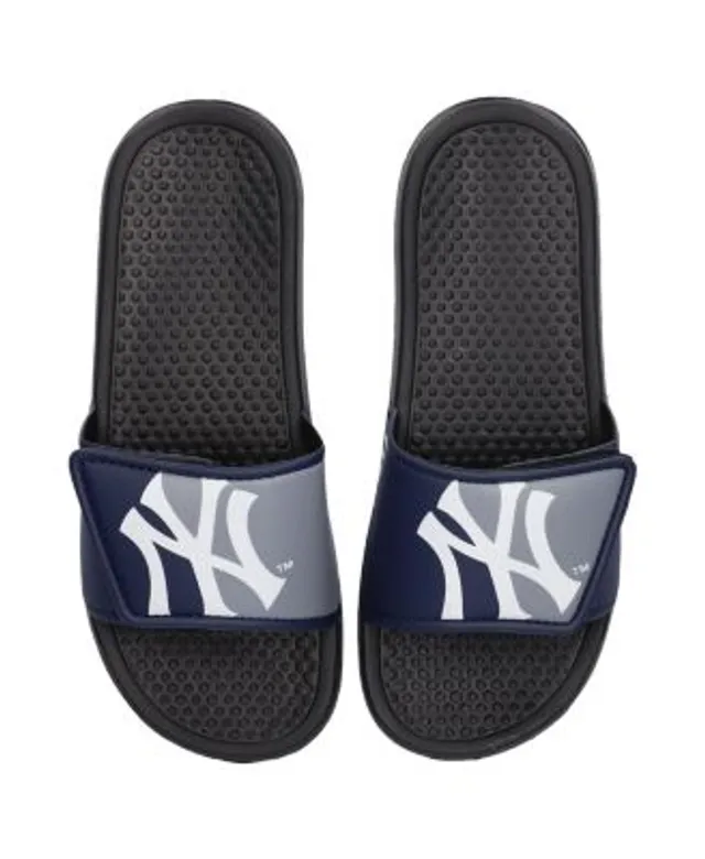 New York Yankees FOCO Youth Scuff Wordmark Slide Slippers