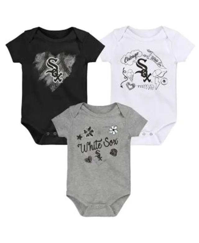 Infant Toronto Blue Jays Royal/Gray/White Biggest Little Fan - 3-Pack  Bodysuit Set