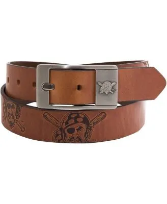 Dallas Cowboys Brandish Leather Belt - Brown