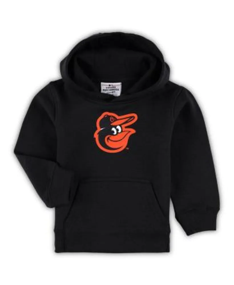 Baltimore Orioles Team Color Primary Logo Long Sleeve T-Shirt